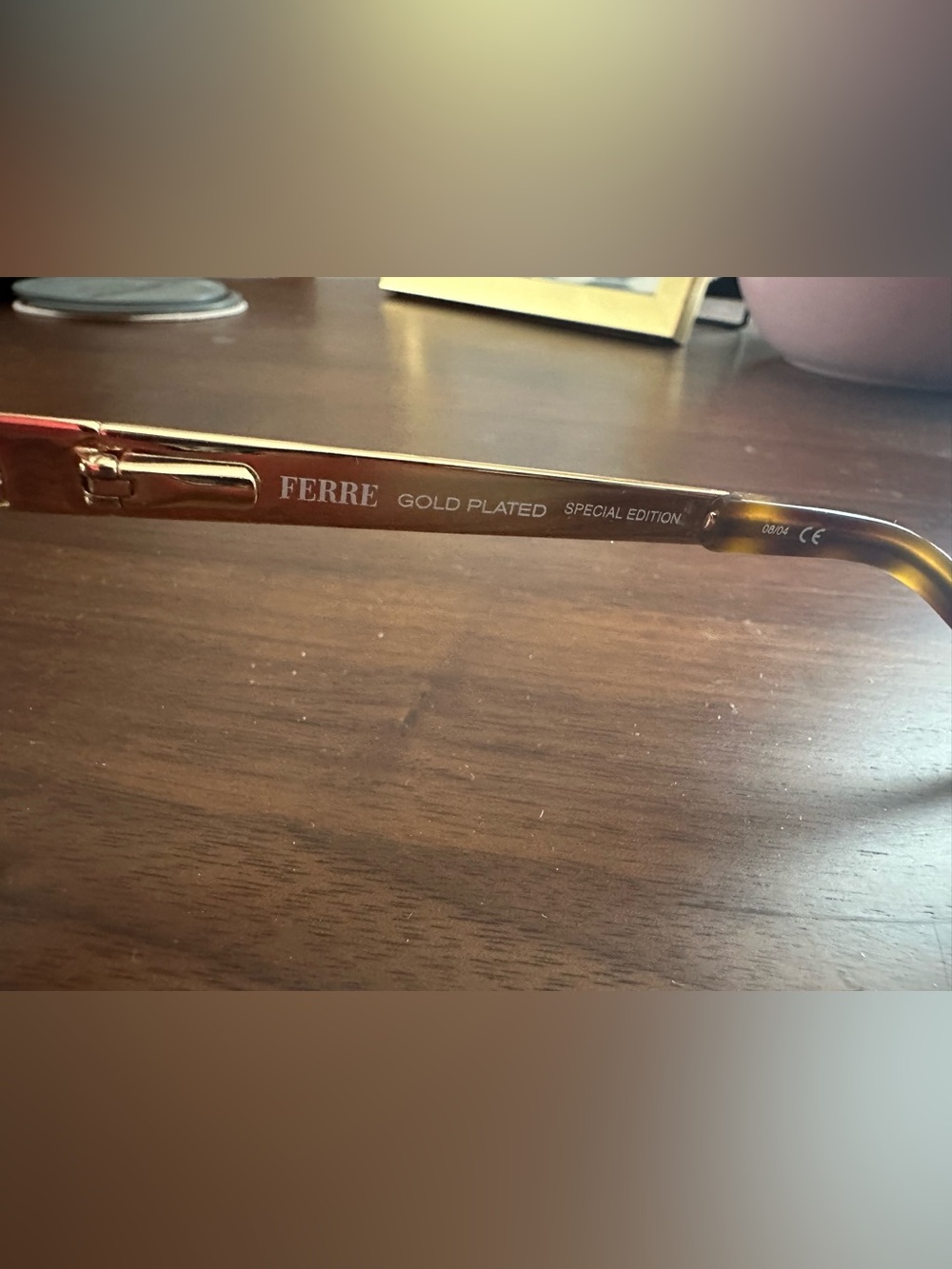 Vintage Gianfranco Ferre gold plated special edition sunglasses - Picture 4 of 5